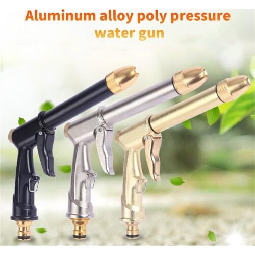 Portable High-pressure Water Gun For Cleaning Car Wash Machine Garden Watering Hose Nozzle Sprinkler Foam Water Gun