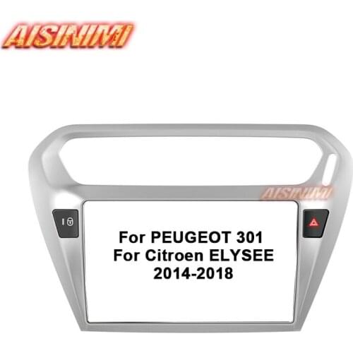Aisinimi Car DVD frame 9 inch For PEUGEOT 301 / Citroen ELYSEE Car Dvd stereo car monitor all in one