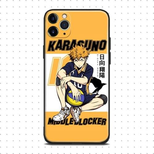 Shoyo Hinata Haikyuu anime For iPhone se 6 6s 7 8 plus x xr xs 11 pro max soft silicone phone case cover shell