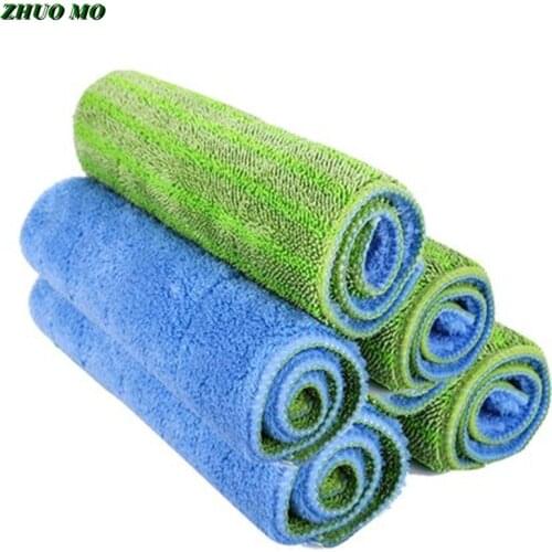 1Pc Microfiber Mop Head super absorbent Fiber kitchen towel Floor cleaning cloth Flat Mop replacement cloth Home cleaning tools