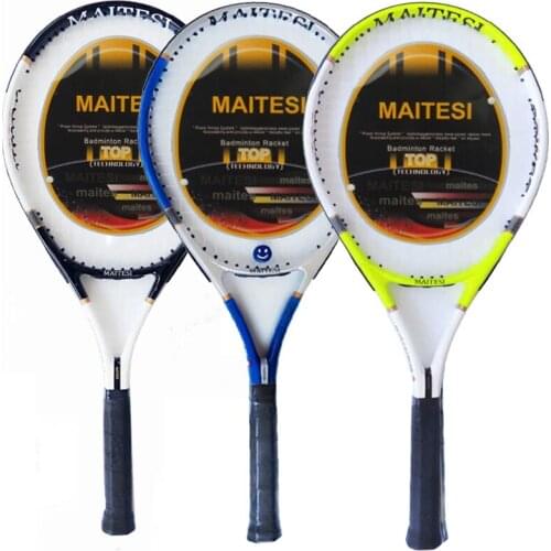 L2 Grip Tennis Racket Professional Carbon Rackets Shock Absorption Handle With Bag Men Women Beginners