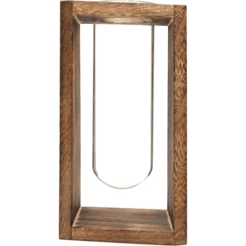 Vintage Glass Hydroponic Plant Vase Container Flower Pot Planter Home Decor