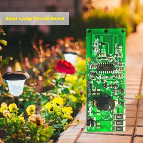 3.2V 3.7V Radar Induction Solar Wall Light PCB Solar Lamp Control Board Module Durable Household Solar Lamp Accessories