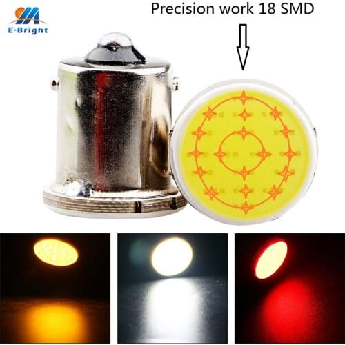 300PCS 1156 7506 1141 Turn Signal Car Bulbs 1157 7528 2357 1154 Led Brake Stop Light Backup Lamp 12V DC COB White Amber Red