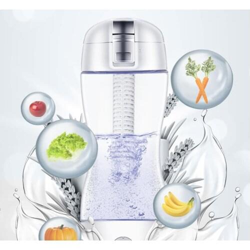 350ML SPE/ PEM Hydrogen Rich Water Ionizer Alkaline Antioxidan Dual Use Water Maker Bottle Anti Aging Hydrogen Water Generator