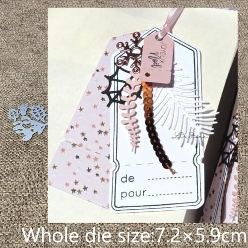 XLDesign Craft Metal Cutting Die stencil mold 4pcs leaves decoration scrapbook Album Paper Card Craft Embossing die cuts