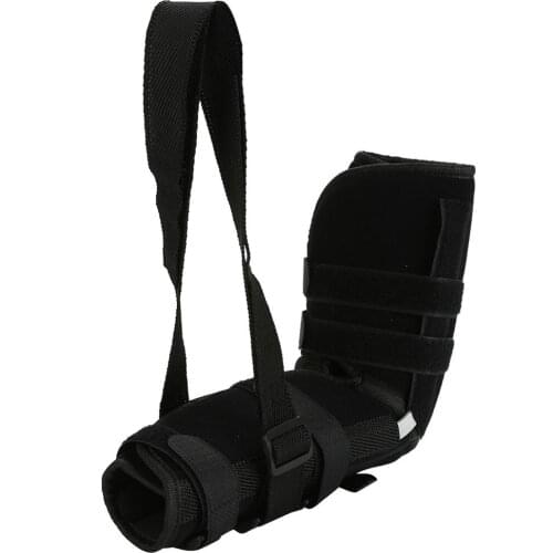 Household Arm Orthosis Elbow Joint Sling Fracture Fixed Rehabilitation Support Right Arm Protector Length Adjustable S Corrector