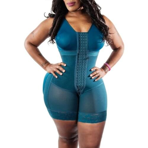 Fajas Compression Garments Tummy Control Fajas Skims Adjustable Hook And Eye Front Closure Women Shapewear Post Liposuction