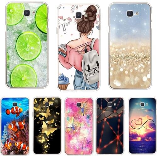Soft TPU silicone Cases FOR Samsung Galaxy J5 Prime G570F Cover FOR Samsung J5 Prime 2016 Phone Cases Cat
