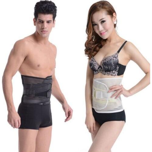 New Double Pull Lumbar Adjustable Lower Body Brace Back Support Belt Pain Relief Unisex Sports Protection Waist Kidney Slim Belt