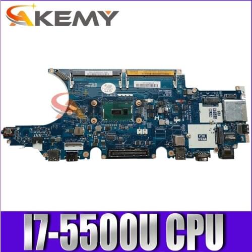 Original laptop Mainboard For DELL Latitude E5450 I7-5500U CN-0CNFRG 0CNFRG LA-A901P SR23V DDR3 MOTHERBOARD