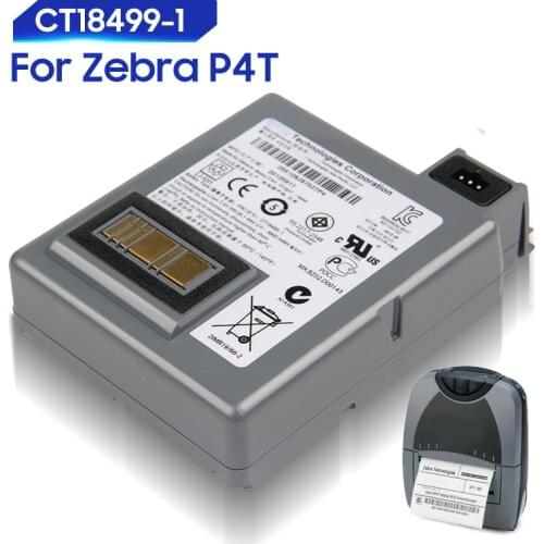 Original Replacement Battery For Zebra P4T CT18499-1 Genuine Battery 3800mAh