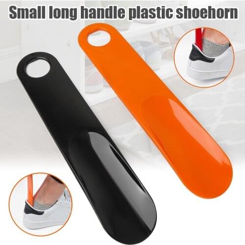 Plastic Wear Shoe Helpers Elderly Shoe Horn Easy on and off Shoes Lifting Helpers H99F