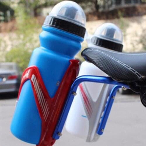 Cycling MTB Bike Seat Post Bottle Rack Converter Double Water Cup Holder Cage Drink Cup Water Bottle Holder Bike Accessory