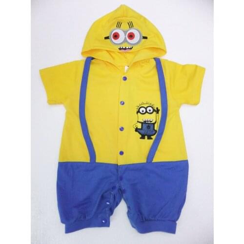 6 months- 2years Party Kids Halloween Costume,boy roll play clothing/Super milk fa Bodysuits