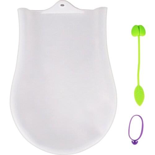 Kneading Mess-Free Bag Silicone Kneading Dough Bag Versatile Dough Mixer for Bread, Pizza Tortilla Silicone Bakeware TB
