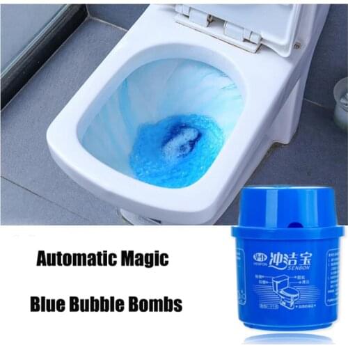 2500 Times 4 Months Flushes Tile Stain Remover Toilet Cleaner Household Bacteria Cleaning Tool Ceramic for Home Bedroom Cleaner