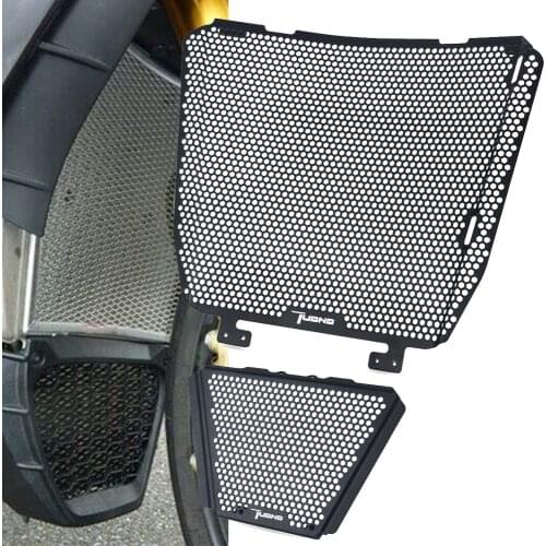 FOR Aprilia RSV4 1000 Factory Tuono V4 2009 2010 2011 2012 2013 2014 Radiator Guard Grill Cooled Protector oil cooler Cover RSV4