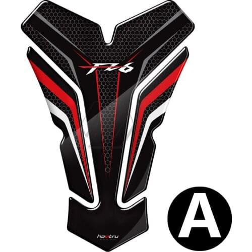 3D Motorcycle Tank Pad Protector Stickers Case for Yamaha FZ6 FZ6S FZ6N FZ6 Fazer Tank