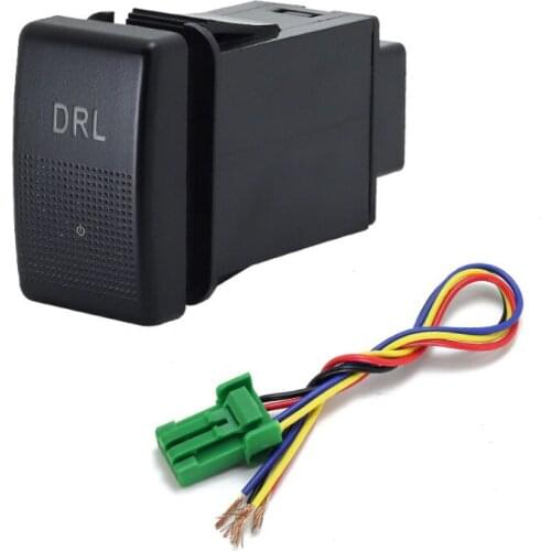 1PC LED DRL power supply fan Electronic dog After Fog Light Steering Sheel Switch Button for Mazda 6