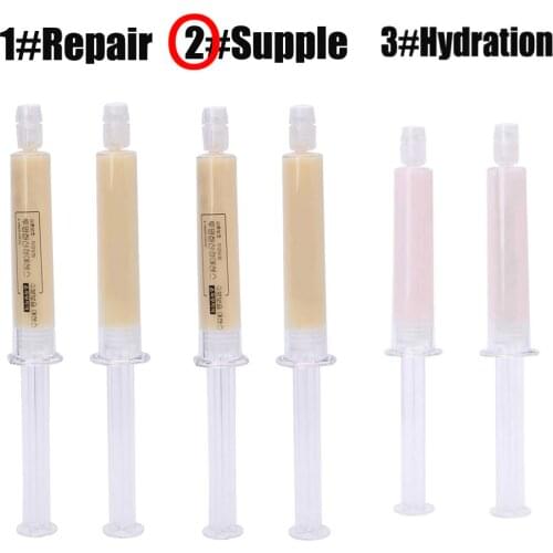 2pcs Hair Mask Keratin Supple Cream Moisturizing Maintenance Dry Damaged Hair Treatment Smooth Shine Hairs Care BTZ1 TSLM2