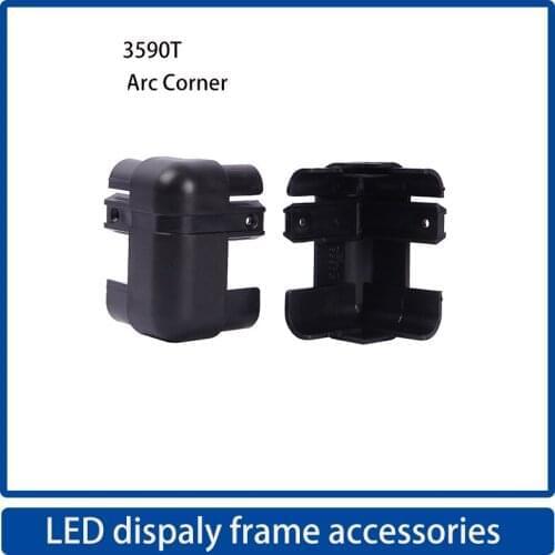 4Pcs/lot 3590T Arc Corner LED Dispaly Frame Accessories