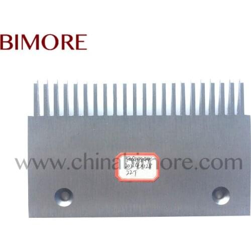 50644844 9500 Travelator Comb Plate, Length 205.4mm, Width 128mm, Install Size 145mm Left 22T