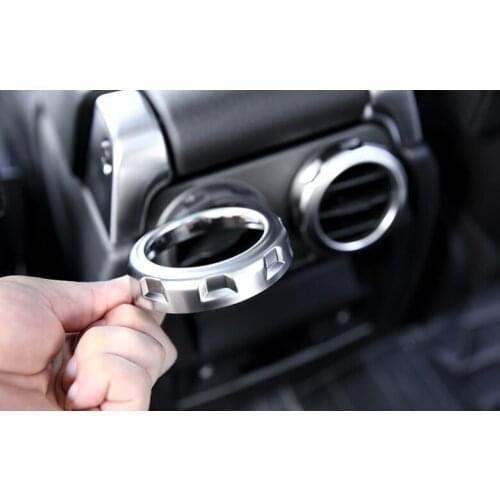 For Land Rover Discovery 4 LR3 For Range Rover Sport 2005-2016 Accessories Car Styling Rear Air Outlet Vent Ring Trim Sticker