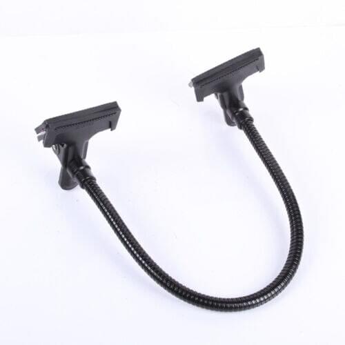 Aluminum Alloy Photo Studio Lighting Light Stand Magic Dual Clamps with Flex Arm