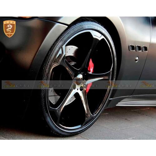 Fender Side Vents For Maserati GranTurismo GranCabrio GTS Style Side Air Vents Body Kits Real Carbon Fiber Car Accessories 00413