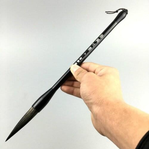 Caligrafia Chinese Huzhou Calligraphy Brush Long Bear Hair Calligraphy Brushes Painting Regular Script Couplets Writing Brush