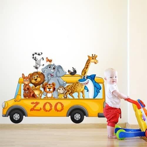R00107 sticker mural kids Wall Art measures 120x69 cm Wall decoration, Wall stickers, wallpaper