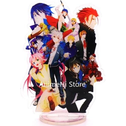 Fushimi Saruhiko Isana Yashiro Suoh Mikoto Action Figure Cosplay Toys Kushina Anna Yata Misaki Acrylic Figures Stand Model Dolls