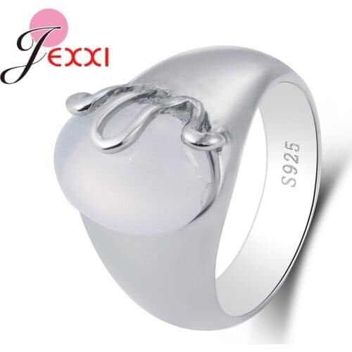 Generous 925 Sterling Silver Rings For Women Girl Dance Party Jewelry Hot Sale Big Promotios Factory Price Top Quality