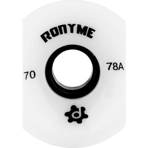 Ronyme 4x 78A ABEC-9 Skateboard Wheels PU High Performance Longboard Wheels Mini Cruiser Roller Wheels Replacement Wheels Acces