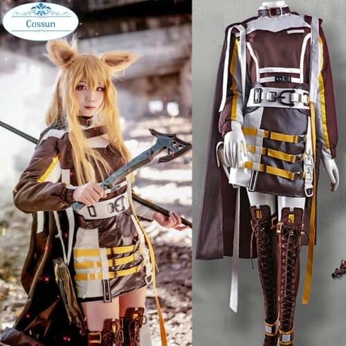 Game Arknights Ceobe Cosplay Costume Game Suit Uniform Halloween Party Outfit For Adult New 2020