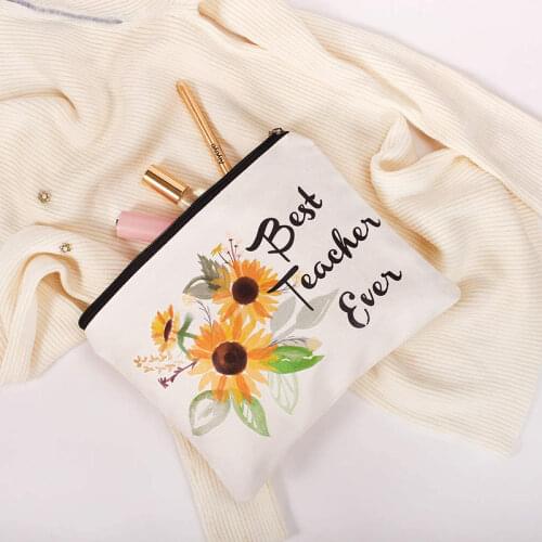 Best Teacher Ever Bag Graduation back to school Teachers' Day Christmas retirement birthday Appreciation thank you Gift present