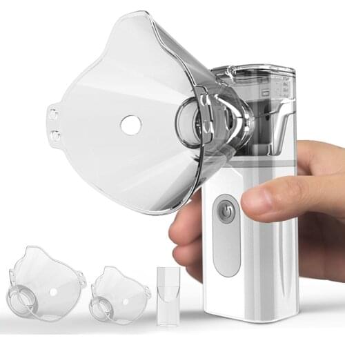 Mini Handheld Inhaler Nebulizer Adult And Children Breathing Inhalers Ultrasonic Mesh Nebulizer Machine Rechargeable Atomizer
