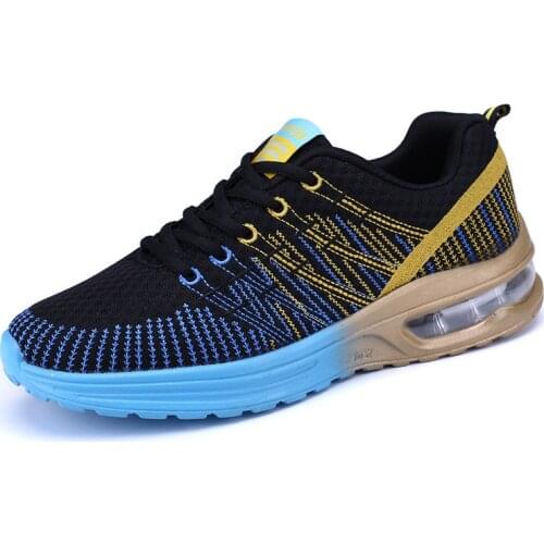 Fashion Women Lightweight Sneakers Outdoor Sports Breathable Mesh Comfort Running Shoes Air Cushion Lace Up
