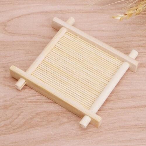 2021 New Solid Wood Tea Tray Drainage Cup Teapot Mat Gongfu Tea Table Serving Plate