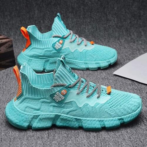 2021 new Mens Shoes Mens Mesh Breathable All-match Sports And Leisure Running Shoes