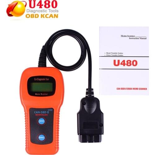 Professional Diagnostic tool U480 OBD2 CAN BUS/ Engine Code Reader U480 OBD2 OBDII Car or Truck AUTO Diagnostic Engine Scanner@9