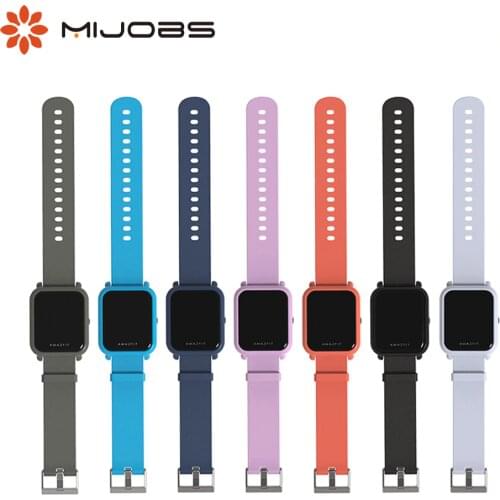 For Amazfit GTS Strap for Amazfit Bip Silicone Strap for Huami Amazfit GTR Wrist Bracelet Correa Wristbands Accessories 20mm