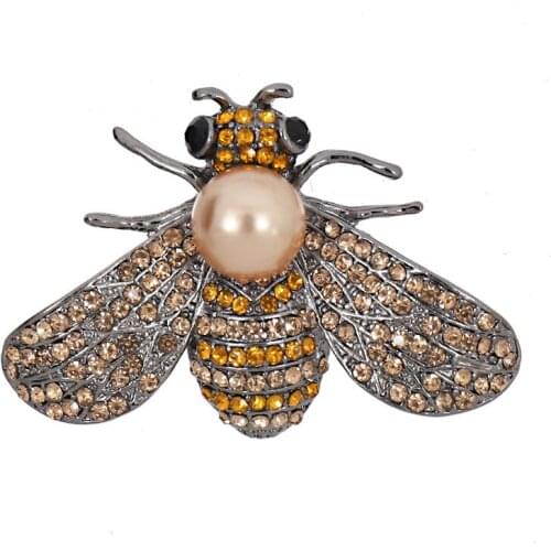 Girl DIY Cute Bee Shoes Charms for Crocs Fashion Brand Clogs Shoes Buckle Luxury Elegant Charms for Crocs DIY New High Quality