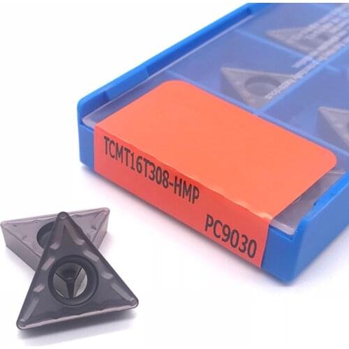 TCMT16T304 TCMT16T308 HMP NC3020 PC9030 Internal Turning tool carbide insert tool for steel and stainless steel