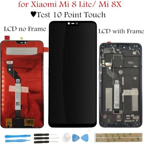 LCD for Xiaomi Mi 8 Lite LCD Display Touch Screen Assembly LCD Display TouchScreen for Xiaomi Mi8 Youth/ Mi 8X Repair Parts