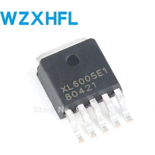 10PCS/LOT XL6005E1 TO-252-5 XL6005 LED boost constant current output power chip