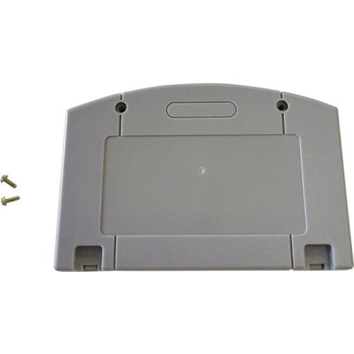 10/pcs Replacement Game Card Shell for N64 Game Cartridge Cover Plastic Case Grey shell (EU)