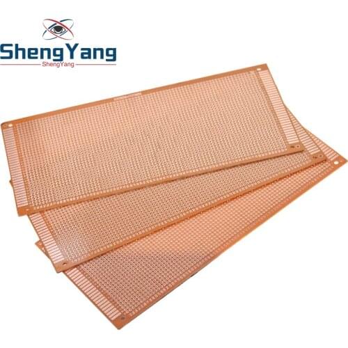 10x22cm 10*22CM DIY Bakelite Plate Paper Prototype PCB Universal Experiment Matrix Board Single Sided Sheet Copper 10x22 10 x 22