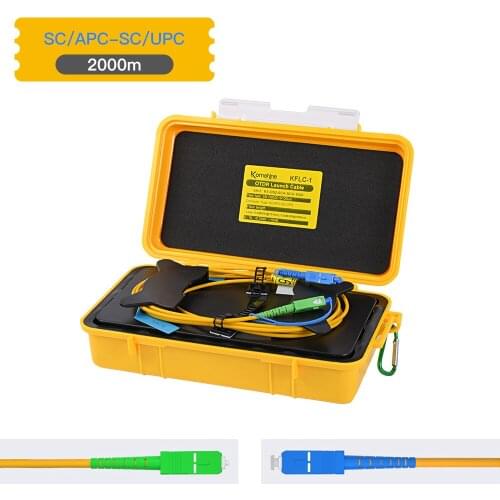 2km SM 1310/1550nm OTDR Dead Zone Eliminator, Fiber Optic OTDR Launch Cable Box